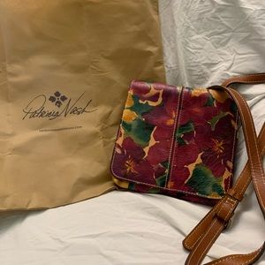 Patricia Nash Floral leather bag